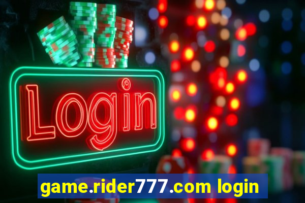 game.rider777.com login